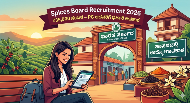 ಕುಕ್ಕೆ ಶ್ರೀ ಸುಬ್ರಹ್ಮಣ್ಯ ದೇವಸ್ಥಾನ ನೇಮಕಾತಿ 2026: ಶುಲ್ಕವಿಲ್ಲದೆ ಅರ್ಜಿ – 10ನೇ ಪಾಸ್‌ಗೂ ಅವಕಾಶ!