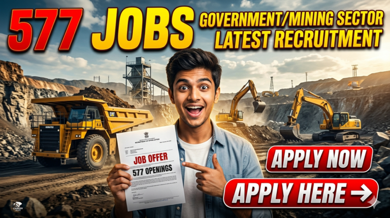 👉 NCL Recruitment 2026 🔥 577 ಹುದ್ದೆಗಳ ಭರ್ಜರಿ ಅವಕಾಶ! 10th ಪಾಸ್ ಸಾಕು – Apply Online ಶುರು