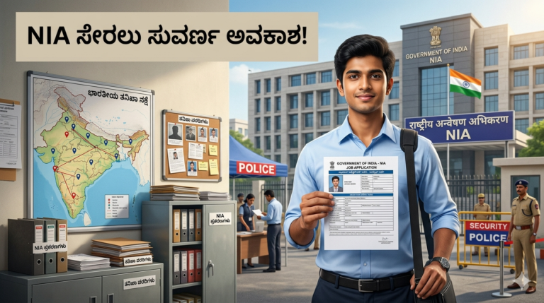 NIA Recruitment 2026: 12th & Degree ಪಾಸ್‌ಗಳಿಗೆ ಕೇಂದ್ರ ಸರ್ಕಾರದ ಜಾಬ್! ₹1.12 ಲಕ್ಷ ಸಂಬಳ 😲